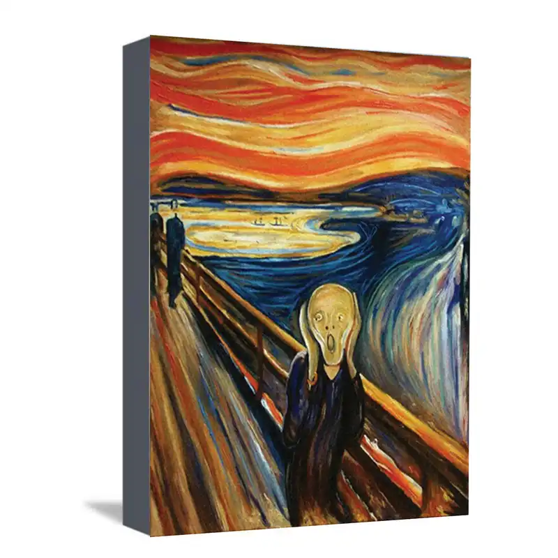 تابلو نقاشی رنگ روغن طرح جیغ کد 1009