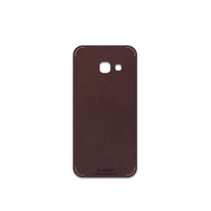MAHOOT Matte-Dark-Brown-Leather Cover Sticker for Samsung Galaxy A3 2017