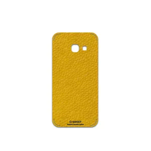 MAHOOT Mustard-Leather Cover Sticker for Samsung Galaxy A3 2017