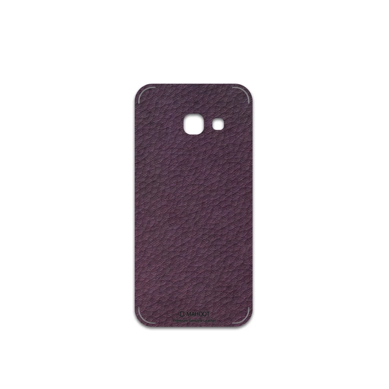 برچسب پوششی ماهوت مدل Purple-Leather مناسب برای گوشی موبایل سامسونگ Galaxy A3 2017