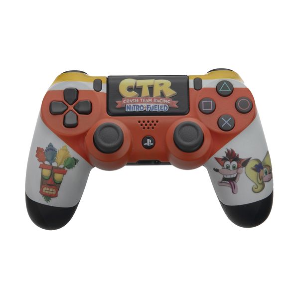 دسته بازی پلی استیشن 4 سونی مدل  DualShock4 طرح CTR دسته بازی پلی استیشن 4 سونی مدل  DualShock4 طرح CTR
