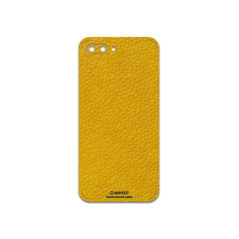 برچسب پوششی ماهوت مدل Mustard-Leather مناسب برای گوشی موبایل آنر 10