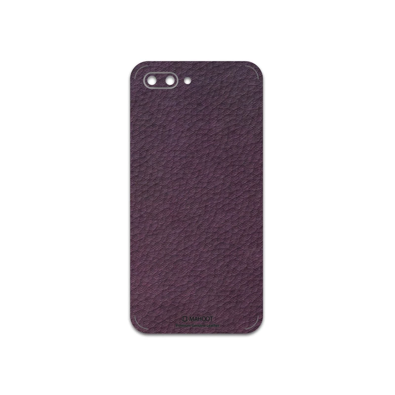 برچسب پوششی ماهوت مدل Purple-Leather مناسب برای گوشی موبایل آنر 10