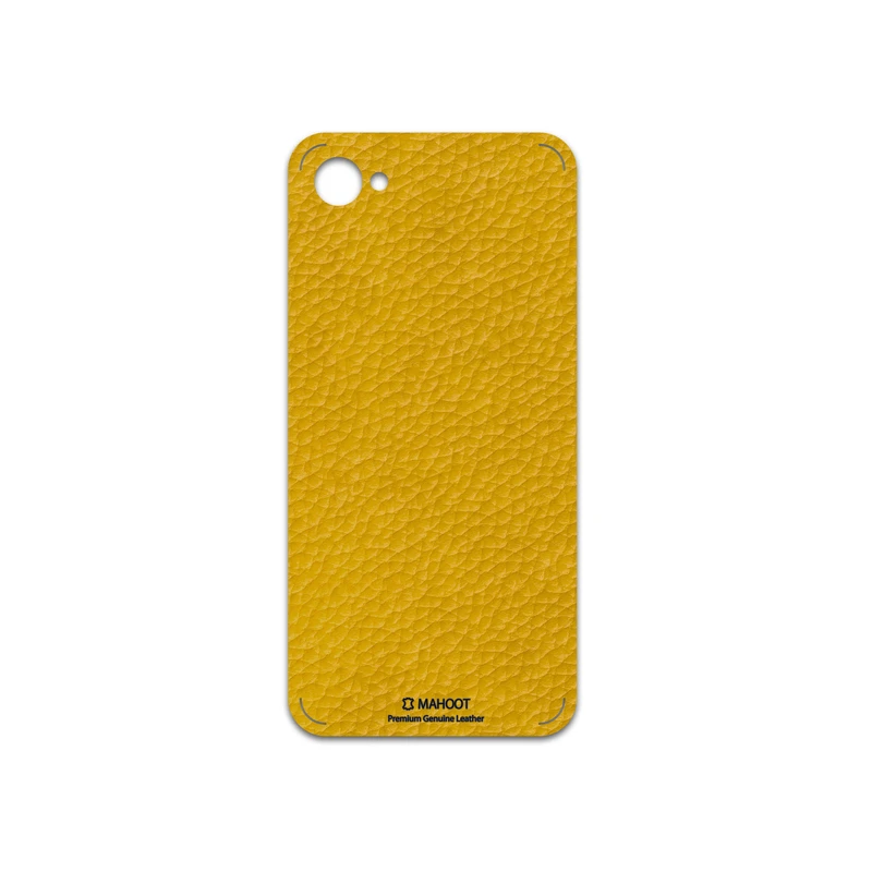 برچسب پوششی ماهوت مدل Mustard-Leather مناسب برای گوشی موبایل اچ تی سی Desire 12