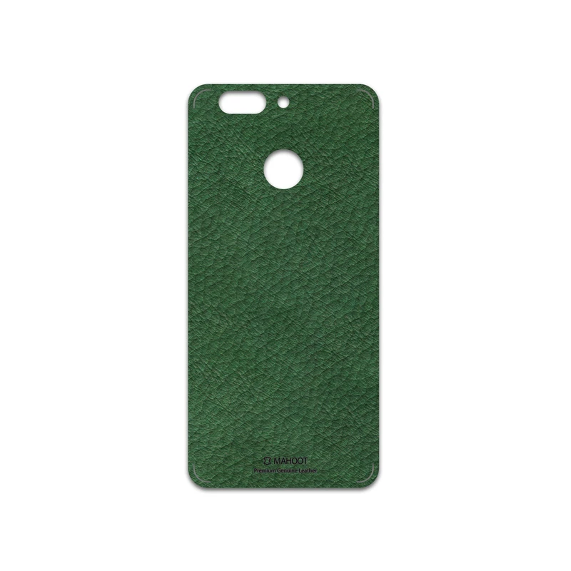 برچسب پوششی ماهوت مدل Green-Leather مناسب برای گوشی موبایل هوآوی Nova 2 Plus