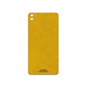 MAHOOT Mustard-Leather Cover Sticker for HTC Desire 816