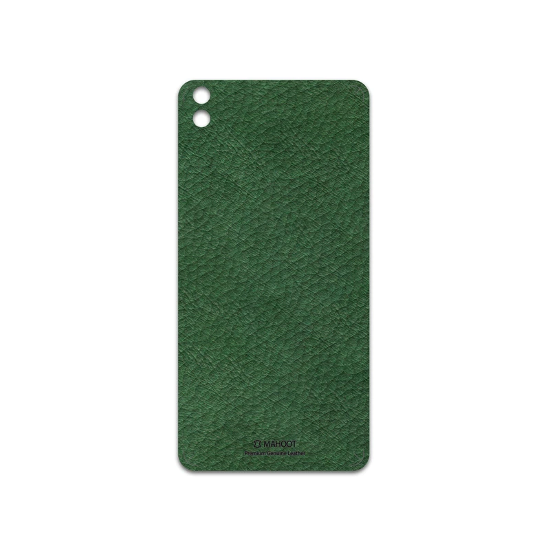 برچسب پوششی ماهوت مدل Green-Leather مناسب برای گوشی موبایل اچ تی سی Desire 816