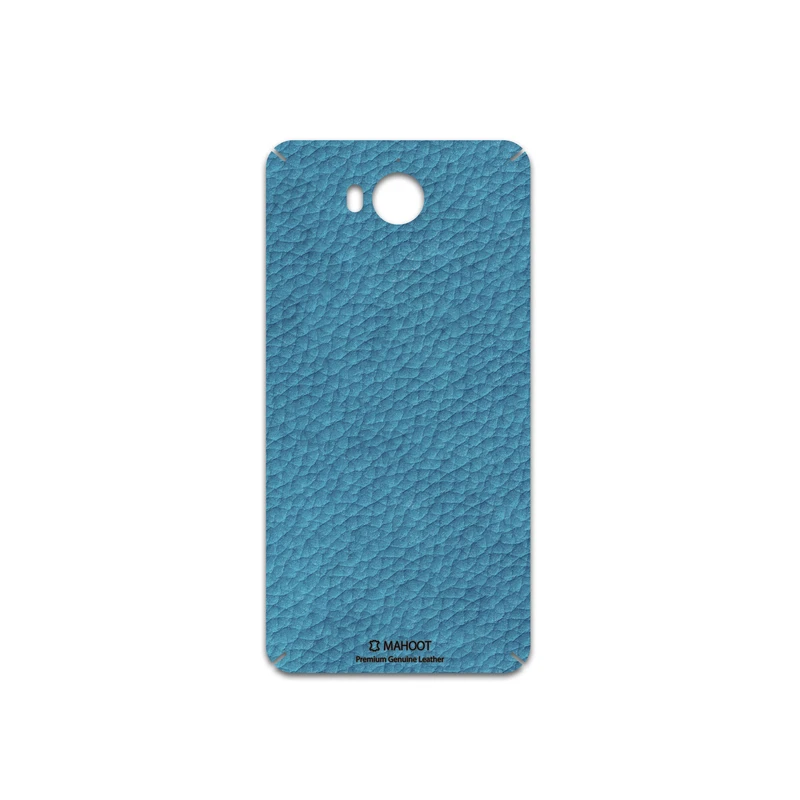 برچسب پوششی ماهوت مدل Blue-Leather مناسب برای گوشی موبایل هوآوی Y5 2017
