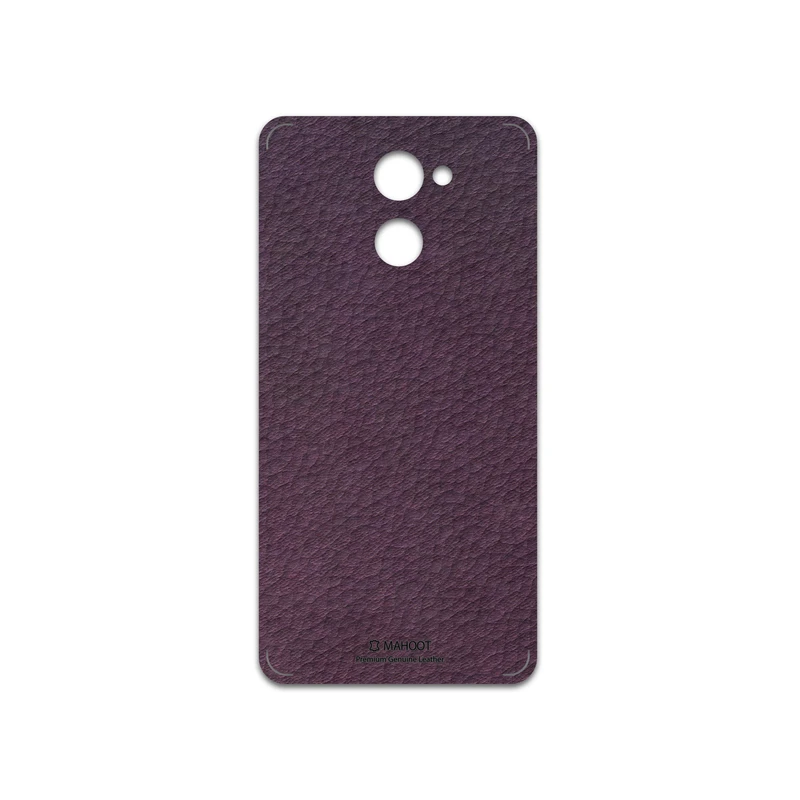 برچسب پوششی ماهوت مدل Purple-Leather مناسب برای گوشی موبایل هوآوی Y7 Prime