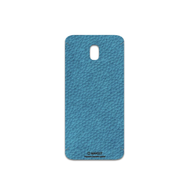 برچسب پوششی ماهوت مدل Blue-Leather مناسب برای گوشی موبایل سامسونگ Galaxy J5 Pro