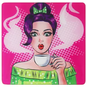 زیر قابلمه ای طرح دخترک