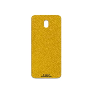 MAHOOT Mustard-Leather Cover Sticker for Samsung Galaxy J7 Pro