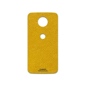 MAHOOT Mustard-Leather Cover Sticker for motorola Moto G5S Plus
