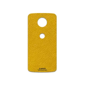 MAHOOT Mustard-Leather Cover Sticker for motorola Moto G5S