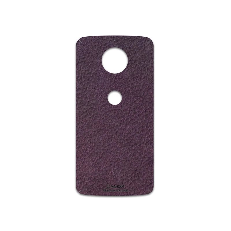 برچسب پوششی ماهوت مدل Purple-Leather مناسب برای گوشی موبایل موتورولا Moto G5S