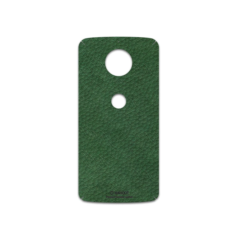 برچسب پوششی ماهوت مدل Green-Leather مناسب برای گوشی موبایل موتورولا Moto G5S