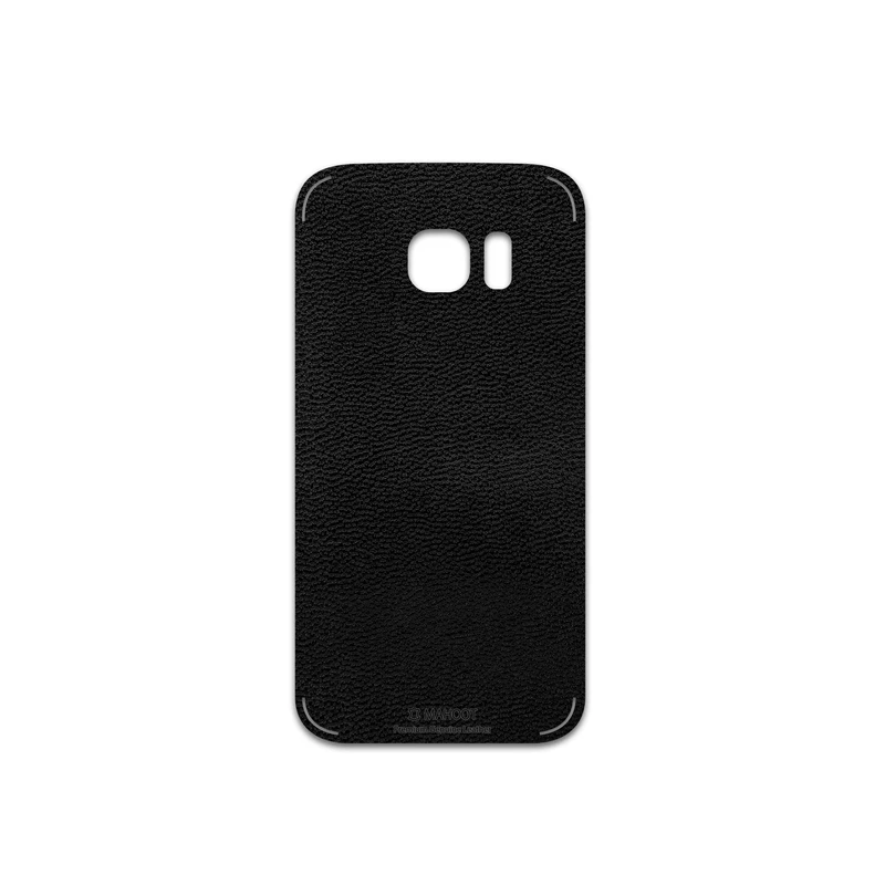 برچسب پوششی ماهوت مدل Black-Leather مناسب برای گوشی موبایل سامسونگ Galaxy S7