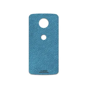 MAHOOT Blue-Leather Cover Sticker for motorola Moto G5S