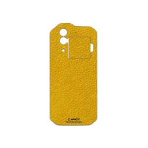 MAHOOT Mustard-Leather Cover Sticker for cat S60