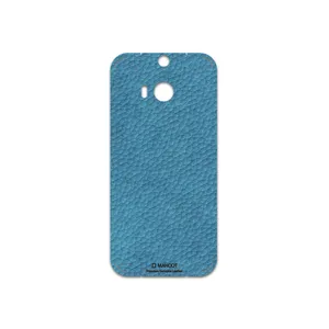 MAHOOT Blue-Leather Cover Sticker for htc One M8