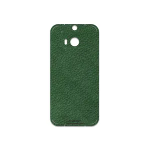 MAHOOT Green-Leather Cover Sticker for htc One M8