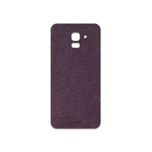 MAHOOT Purple-Leather Cover Sticker for Samsung Galaxy J6