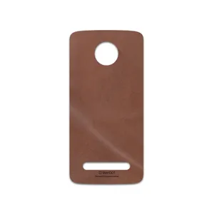 MAHOOT Matte-Natural-Leather Cover Sticker for motorola Moto Z2 Force