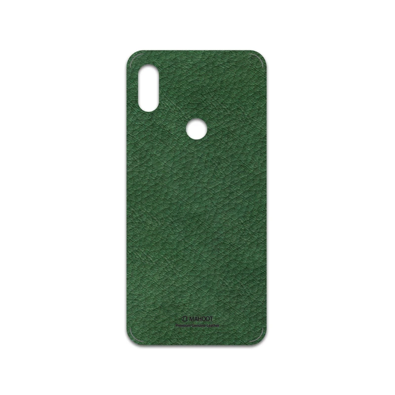 برچسب پوششی ماهوت مدل Green-Leather مناسب برای گوشی موبایل شیائومی Redmi Y2
