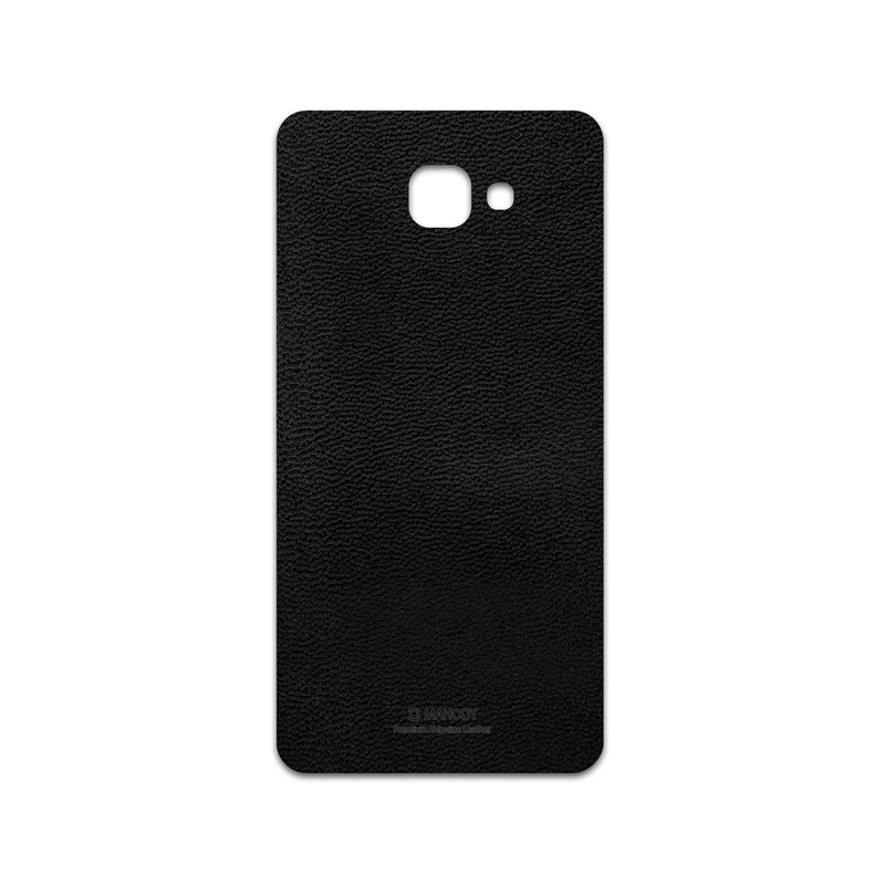 برچسب پوششی ماهوت مدل Black-Leather مناسب برای گوشی موبایل سامسونگ Galaxy A9 2016