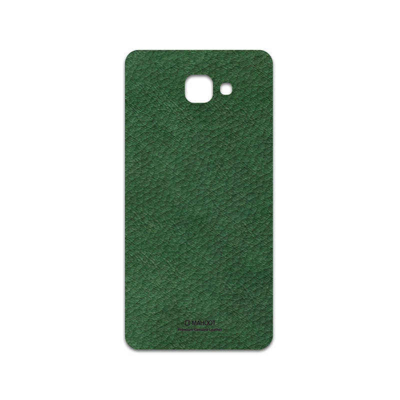 برچسب پوششی ماهوت مدل Green-Leather مناسب برای گوشی موبایل سامسونگ Galaxy A9 2016