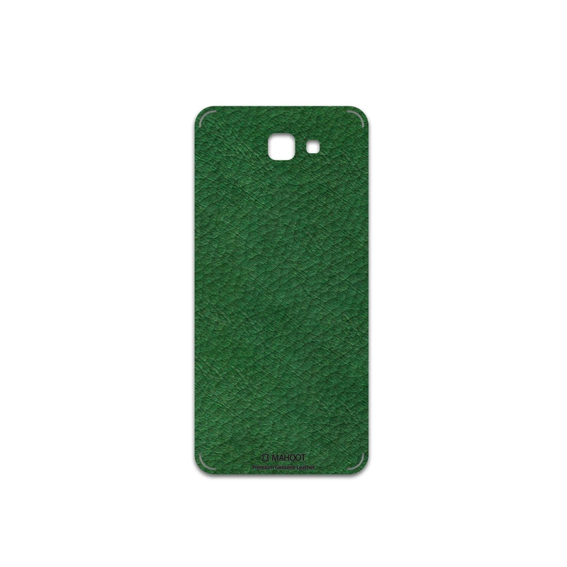 برچسب پوششی ماهوت مدل Green-Leather مناسب برای گوشی موبایل سامسونگ Galaxy J5 Prime