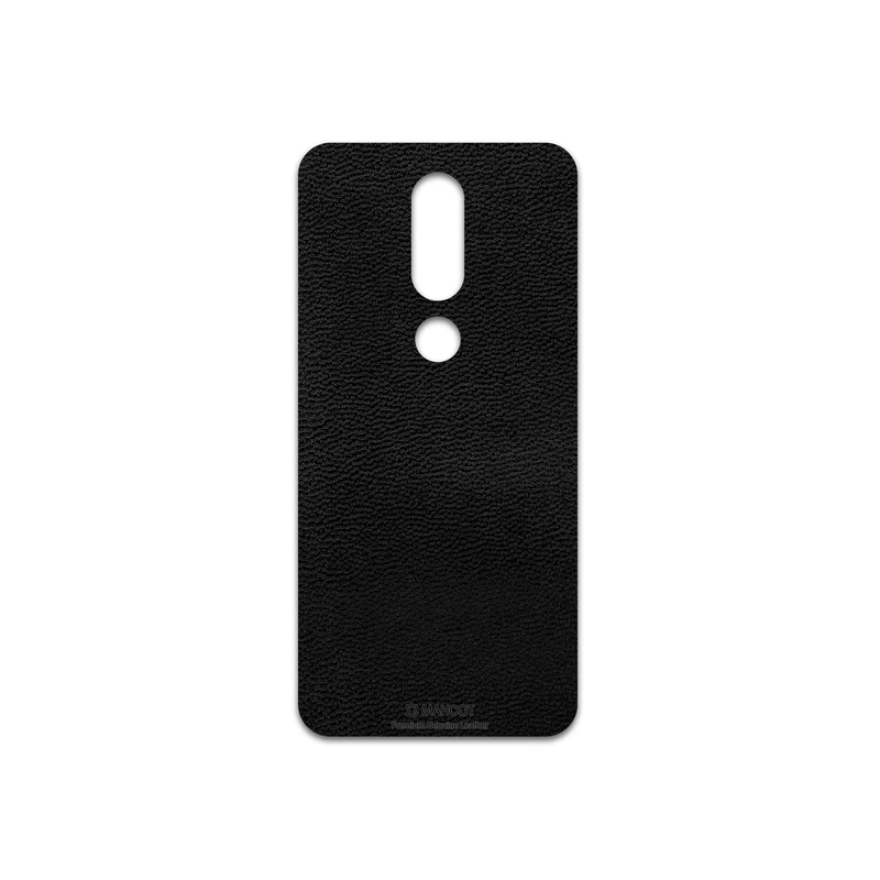 برچسب پوششی ماهوت مدل Black-Leather مناسب برای گوشی موبایل نوکیا 6.1 Plus