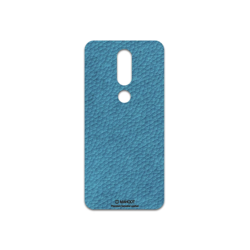 برچسب پوششی ماهوت مدل Blue-Leather مناسب برای گوشی موبایل نوکیا X6