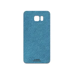 MAHOOT Blue-Leather Cover Sticker for Samsung Galaxy Note 5
