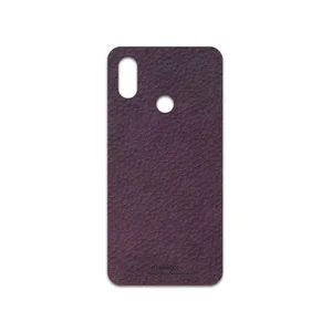 MAHOOT Purple-Leather Cover Sticker for Xiaomi Mi 8