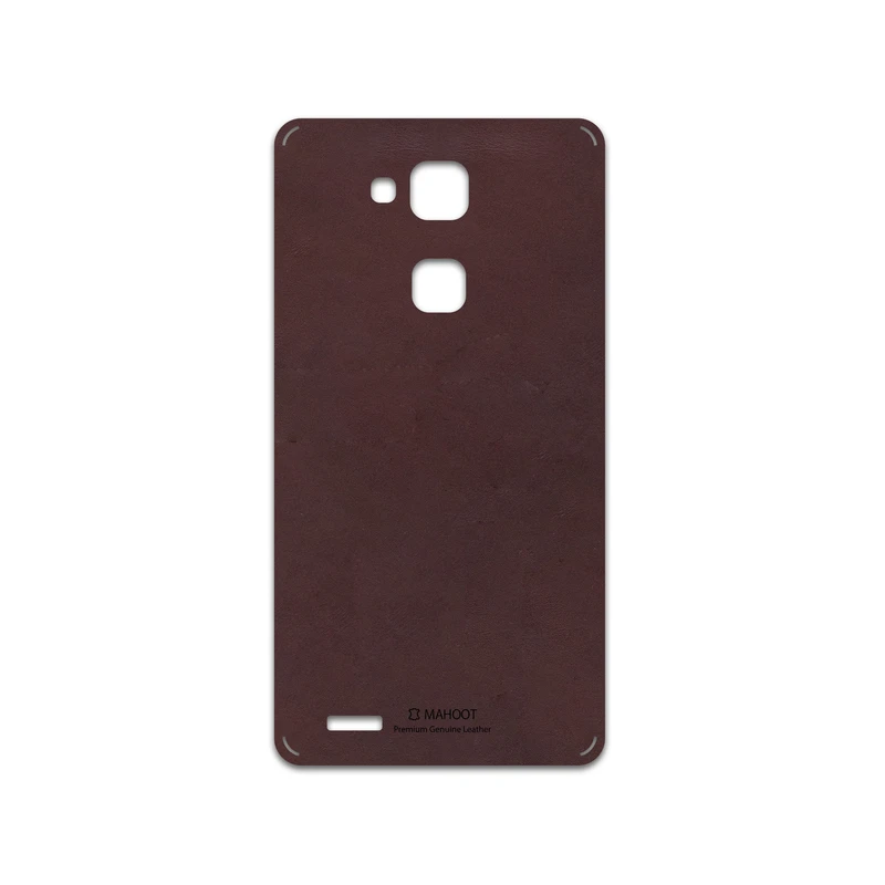 برچسب پوششی ماهوت مدل Matte-Dark-Brown-Leather مناسب برای گوشی موبایل هوآوی Mate 7