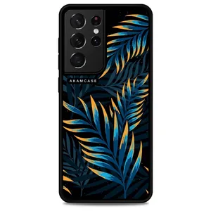 AKAM AMC-WSGS21U-LEAVES-26 Cover For Samsung Galaxy S21 Ultra