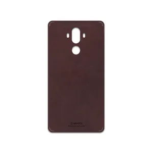 MAHOOT Matte-Dark-Brown-Leather Cover Sticker for Huawei Mate 9