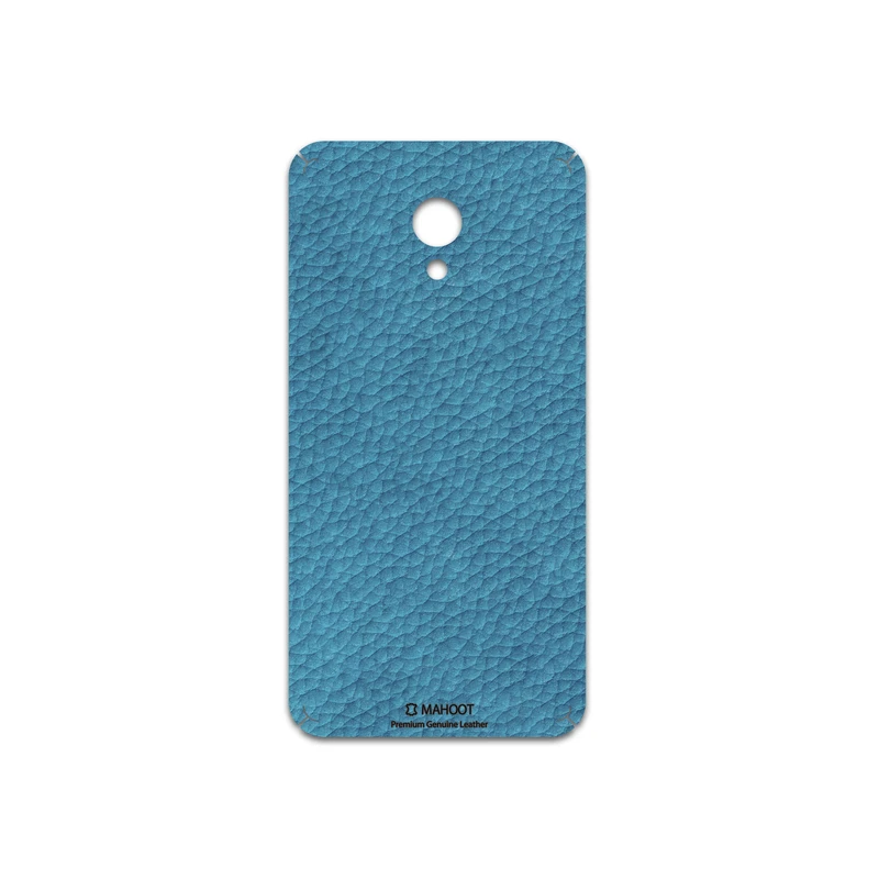 برچسب پوششی ماهوت مدل Blue-Leather مناسب برای گوشی موبایل میزو M5
