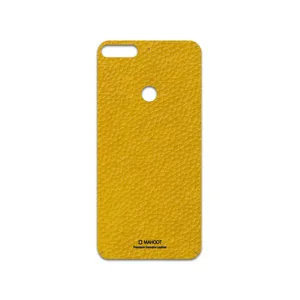 MAHOOT Mustard-Leather Cover Sticker for Honor 7C