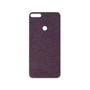 MAHOOT Purple-Leather Cover Sticker for Honor 7C
