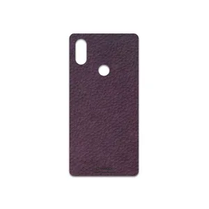 MAHOOT Purple-Leather Cover Sticker for Xiaomi Mi 8 SE