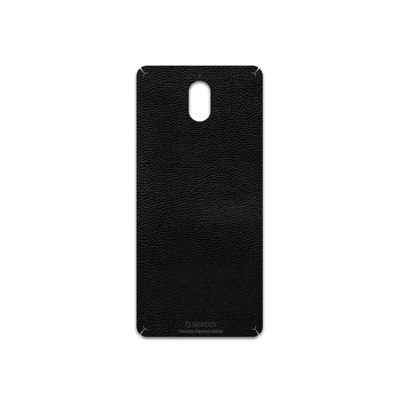 برچسب پوششی ماهوت مدل Black-Leather مناسب برای گوشی موبایل نوکیا 3.1