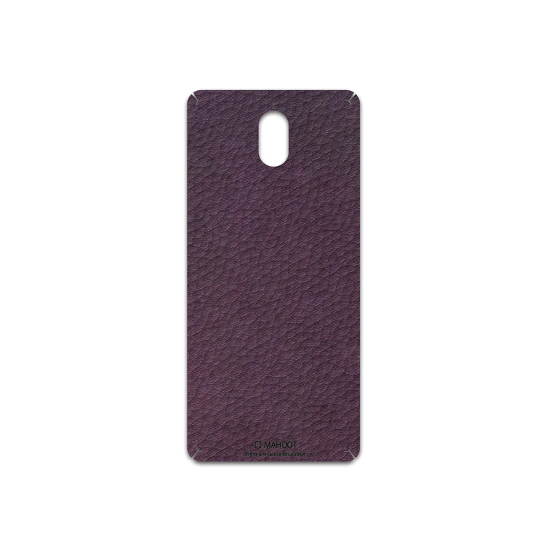 برچسب پوششی ماهوت مدل Purple-Leather مناسب برای گوشی موبایل نوکیا 3.1