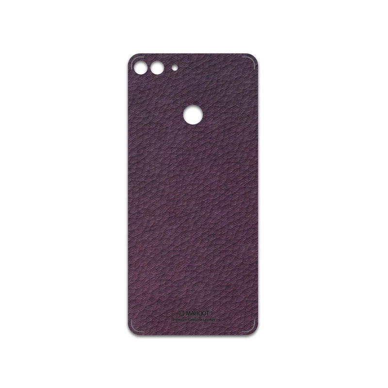 برچسب پوششی ماهوت مدل Purple-Leather مناسب برای گوشی موبایل هوآوی Y9 2018