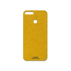 MAHOOT Mustard-Leather Cover Sticker for Huawei Y6 2018
