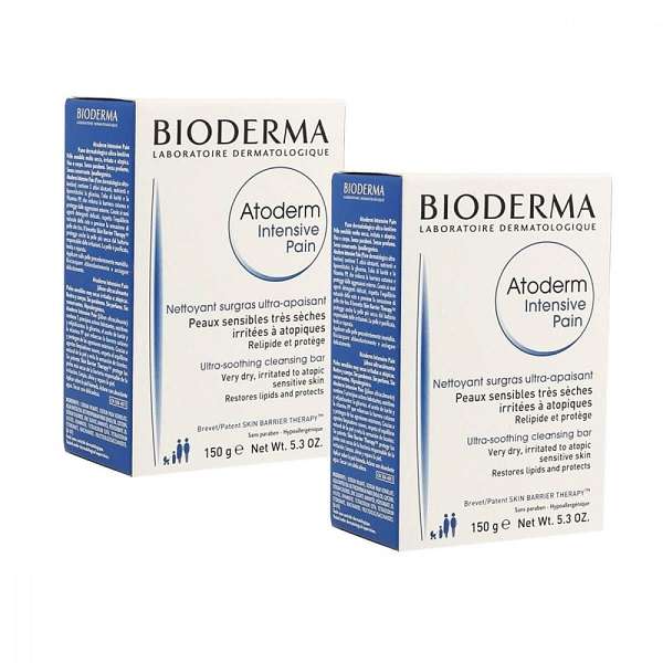  پن پاک کننده بایودرما مدل Atoderm Intensive وزن 150 گرم مجموعه 2 عددی 