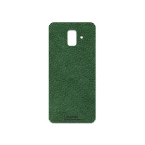 MAHOOT Green-Leather Cover Sticker for SAmsung Galaxy A6 2018