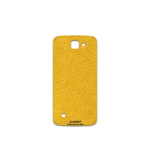 MAHOOT Mustard-Leather Cover Sticker for LG K4