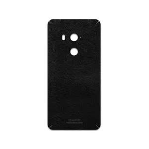 MAHOOT Black-Leather Cover Sticker for HTC U11 Eyes